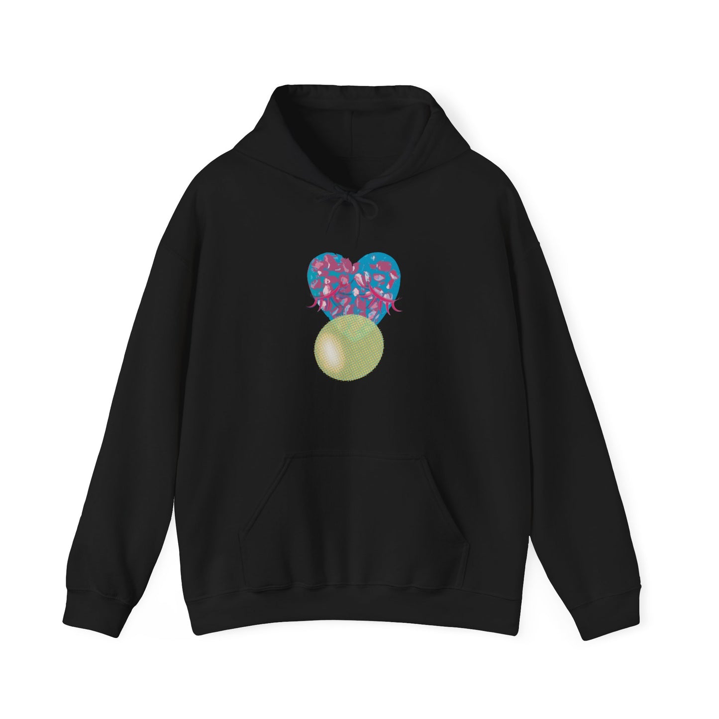 Heart  Unisex Hooded Sweatshirt