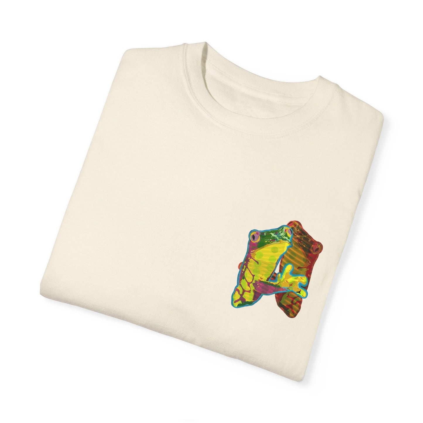 HUGGING FROG Unisex Garment-Dyed T-shirt