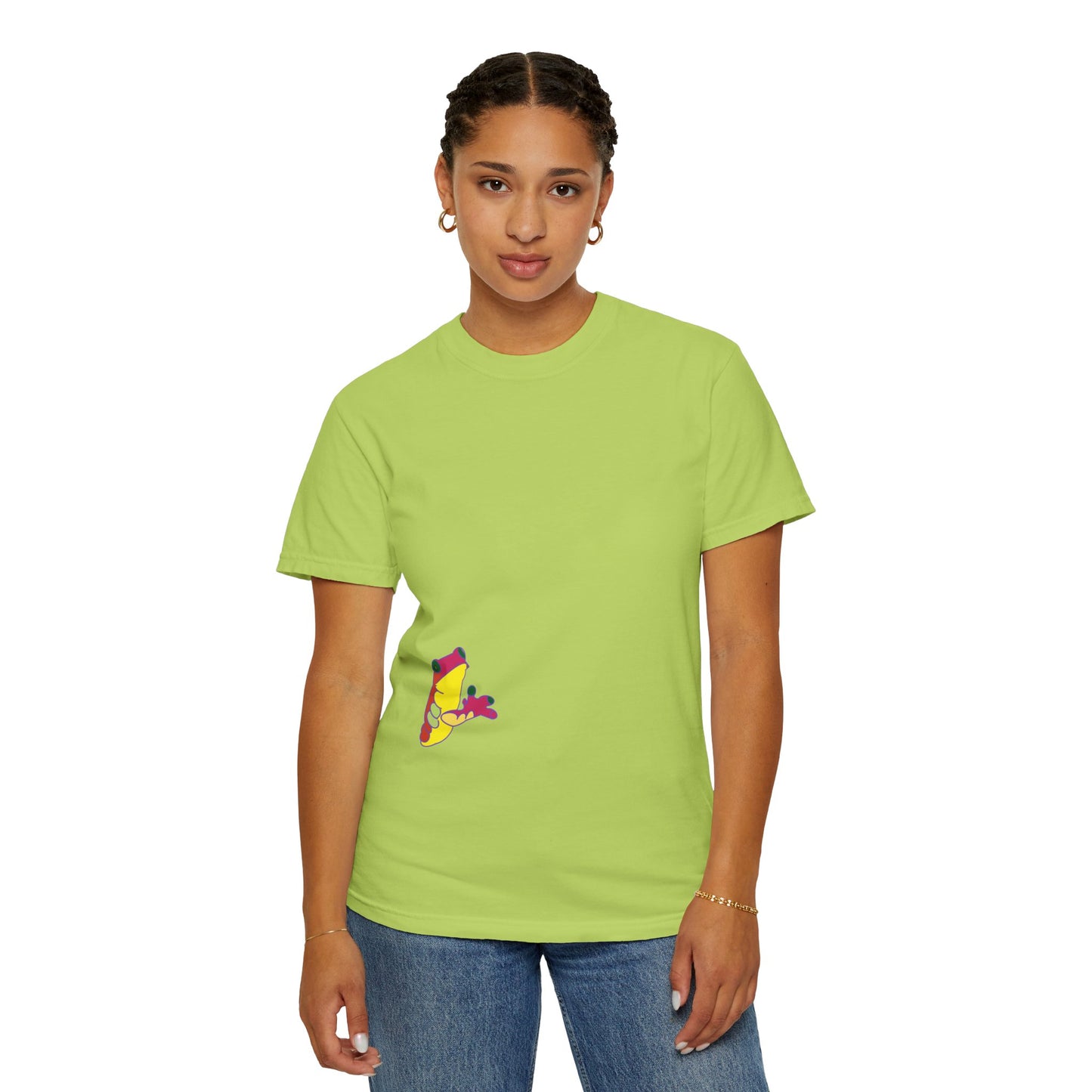 HI FROG Unisex Garment-Dyed T-shirt